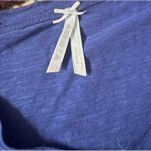 Blue Womens T-Shirt. Size medium fits more small. - Picture 2 of 4